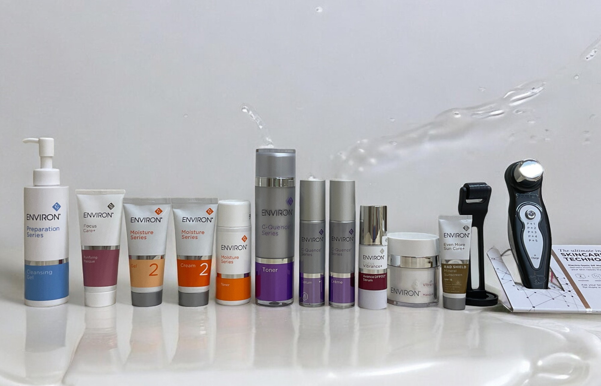 エンビロン ENVIRON モイスチャートーナー 100mlジェル2 クリーム4 
